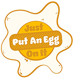 Just Put An Egg On It Logo